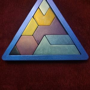 *SOLD* Handmade tanagram puzzle